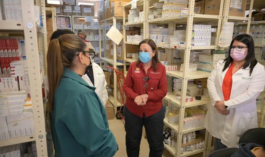 Inicia gobernadora Rocío Nahle recorrido por los 61 hospitales de Veracruz para supervisar condiciones y abasto de insumos