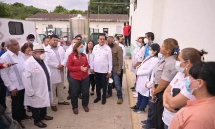 Hospital por hospital, gobernadora Rocío Nahle atiende abasto, mantenimiento y equipamiento