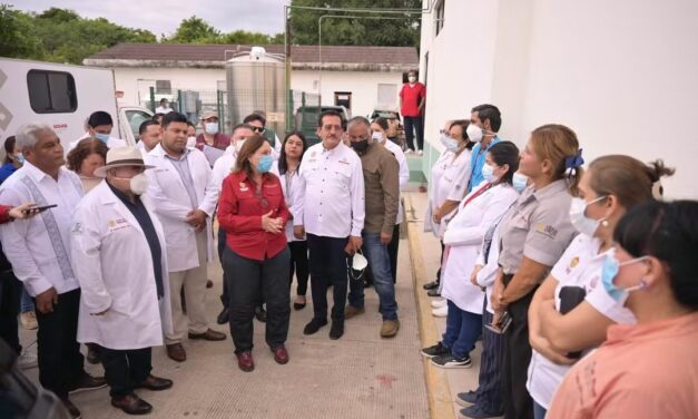 Hospital por hospital, gobernadora Rocío Nahle atiende abasto, mantenimiento y equipamiento