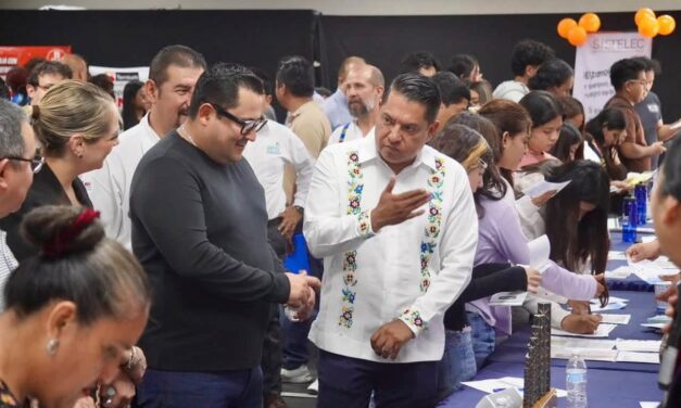 Feria Estatal de Empleo ofrece más de 700 espacios en Cuitláhuac