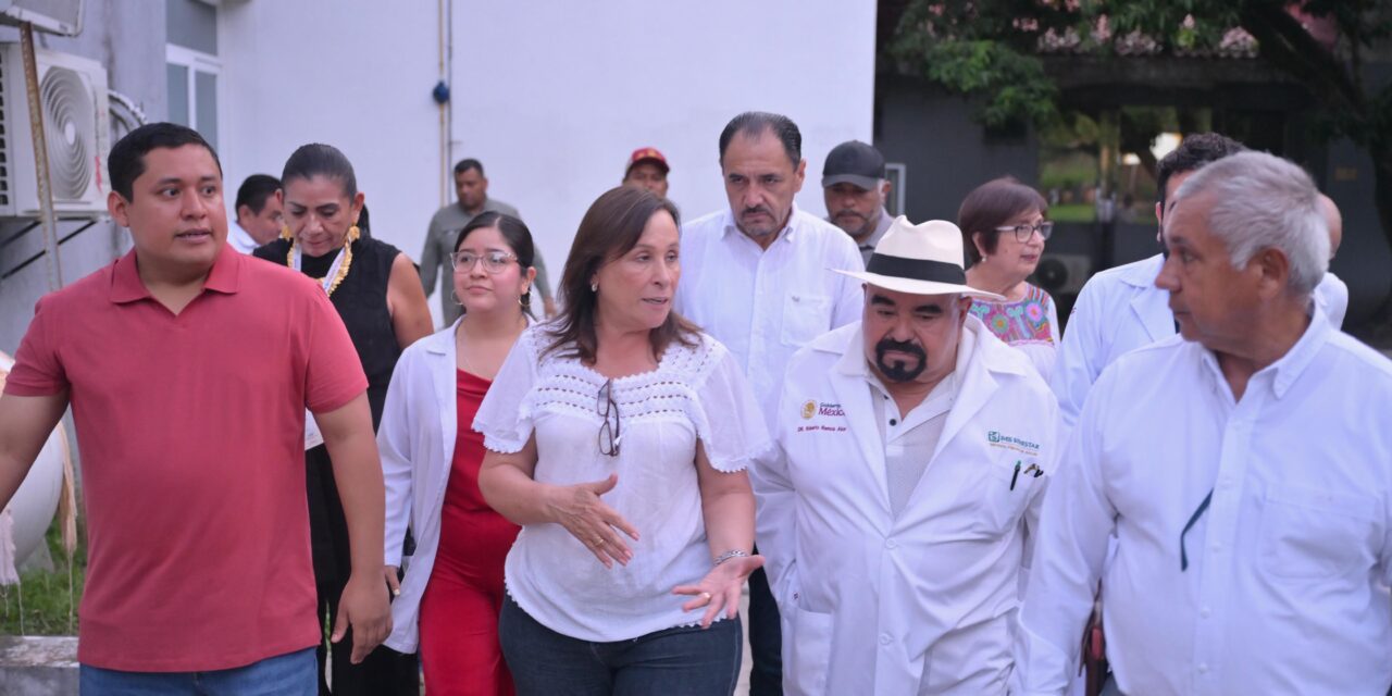 Supervisa Gobernadora abasto de medicamentos y material de curación en 11 hospitales