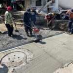 Mejoran infraestructura urbana en calles del Centro de Coatzacoalcos