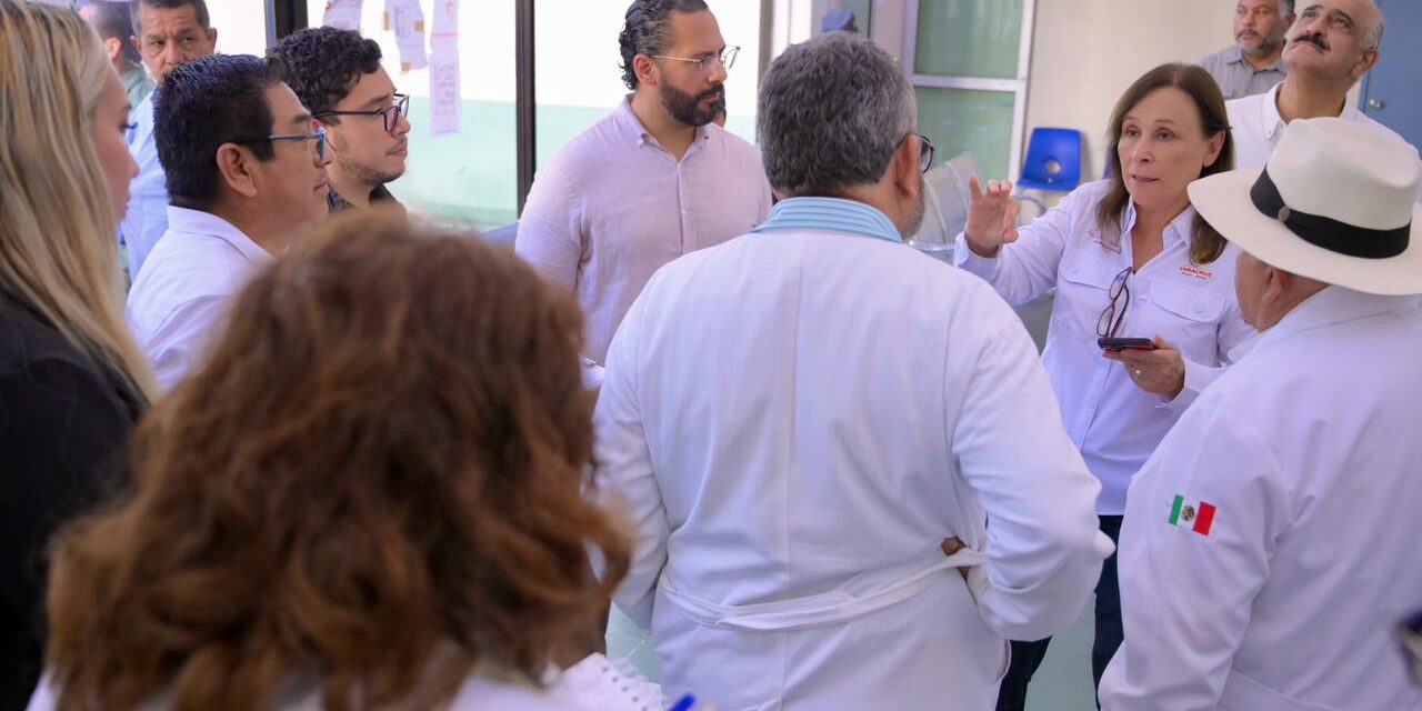 Acompaña Pedro Miguel Rosaldo a Rocío Nahle en supervisión de hospitales de Coatzacoalcos