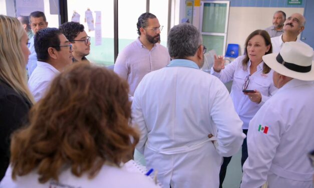 Acompaña Pedro Miguel Rosaldo a Rocío Nahle en supervisión de hospitales de Coatzacoalcos