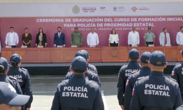 Egresan nuevos elementos del Curso de Formación Inicial para Policía de Proximidad Estatal