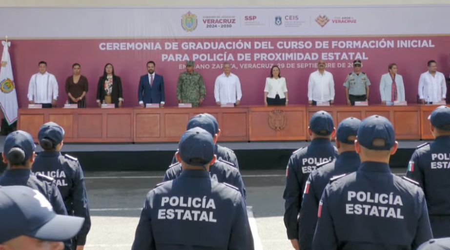 Egresan nuevos elementos del Curso de Formación Inicial para Policía de Proximidad Estatal
