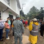 Continúan labores de limpieza y evaluación de daños tras lluvias en Xalapa, Tlalnelhuayocan, Banderilla y Tlaltetela