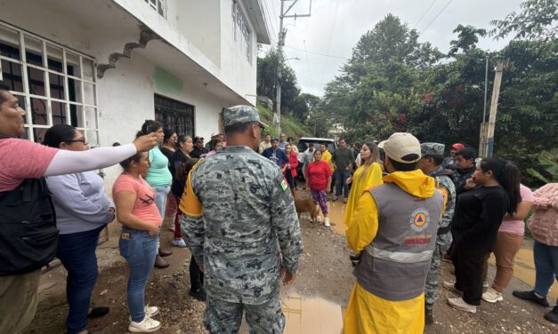 Continúan labores de limpieza y evaluación de daños tras lluvias en Xalapa, Tlalnelhuayocan, Banderilla y Tlaltetela