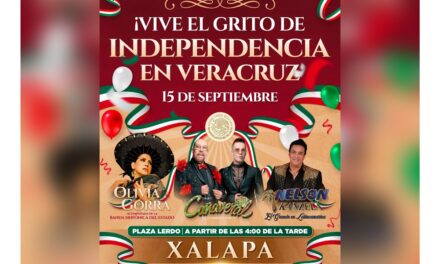Alista Veracruz una gran celebración por el Grito de Independencia