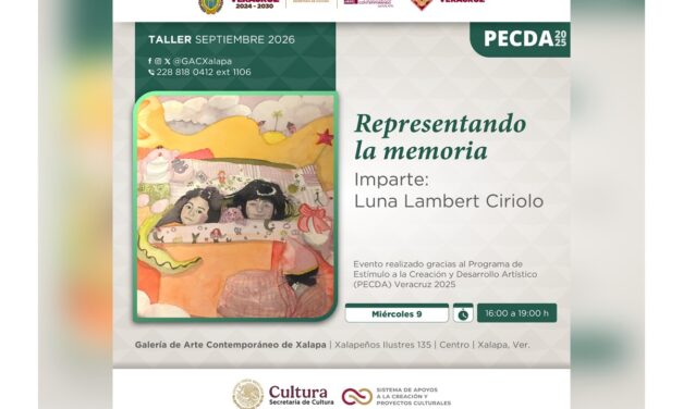 Invita la SECVER a taller sobre la memoria y los recuerdos en la GACX