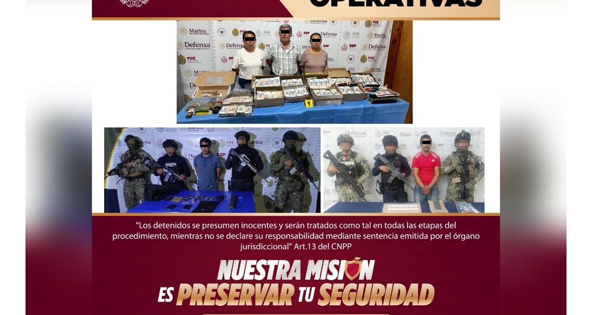 Estrategia de Seguridad: seis presuntos integrantes de células delictivas detenidos y 40 vehículos recuperados