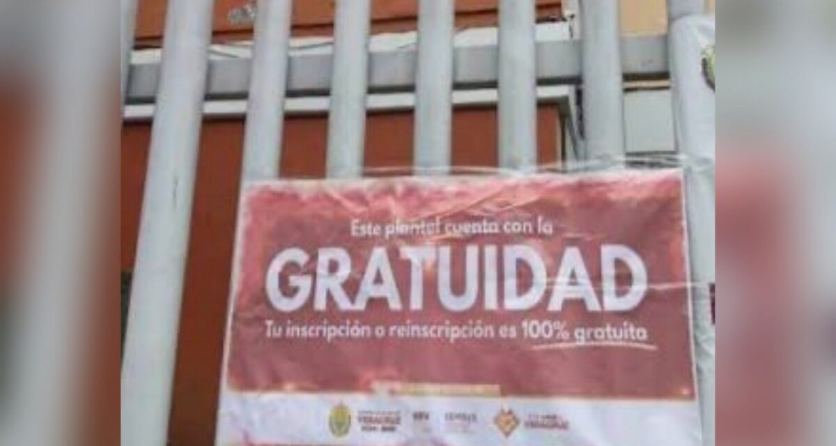 Gratuidad en escuelas de Veracruz incrementa la matrícula, afirma gobernadora Nahle