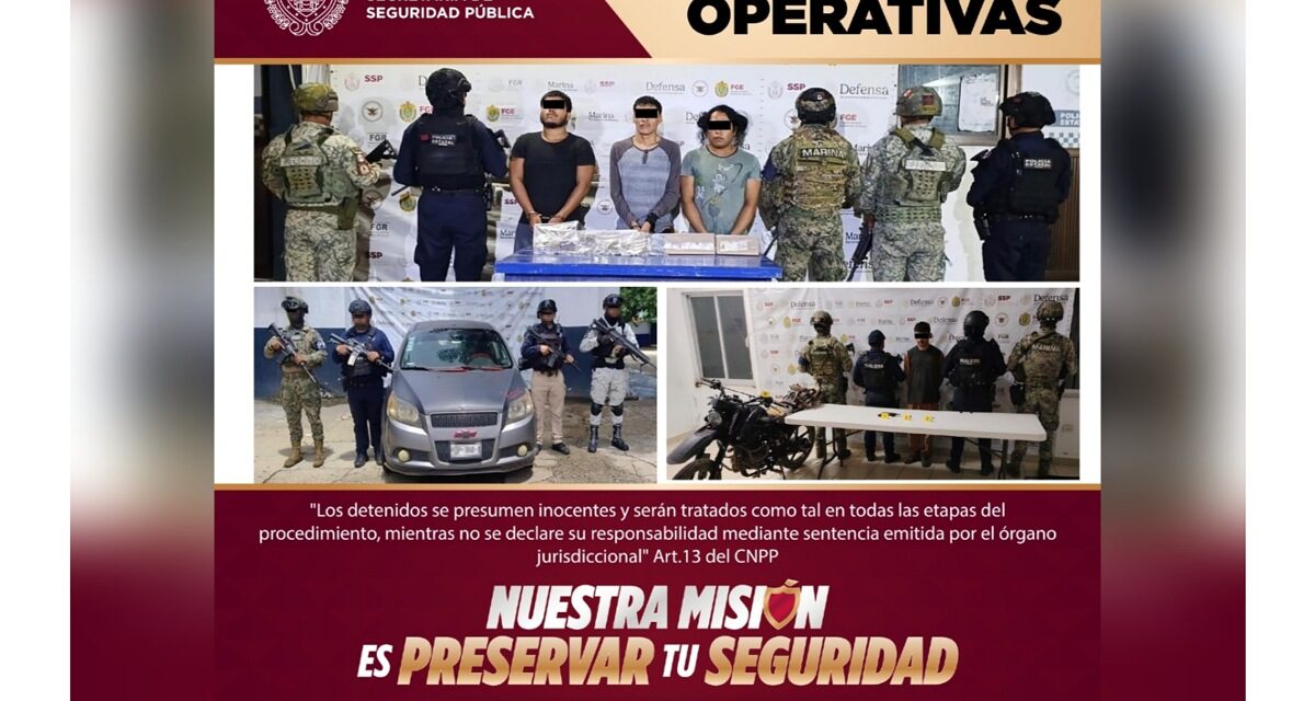 Fuerzas de seguridad detienen a 39 personas; seis serían presuntos integrantes de un grupo delictivo
