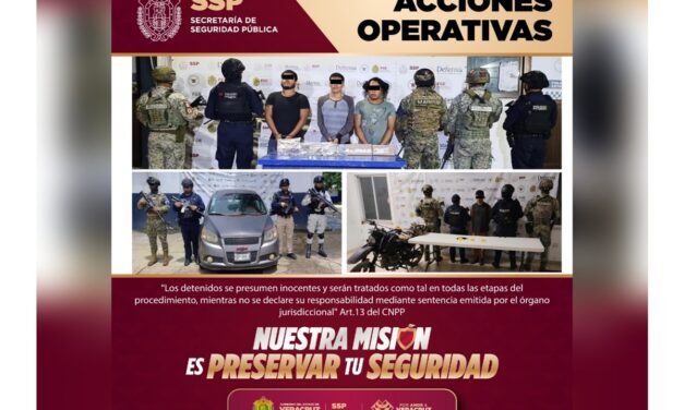 Fuerzas de seguridad detienen a 39 personas; seis serían presuntos integrantes de un grupo delictivo