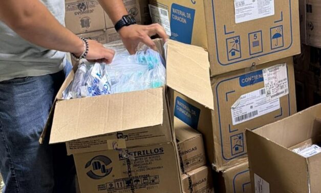 Arriban insumos hospitalarios y material quirúrgico al CAE