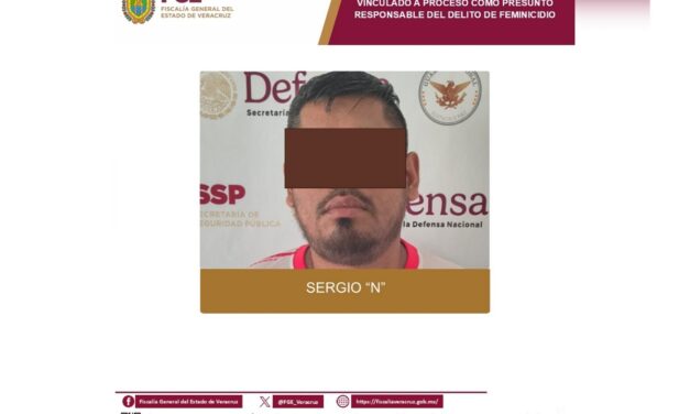 Prisión preventiva contra vinculado a proceso por feminicidio en Playa Vicente