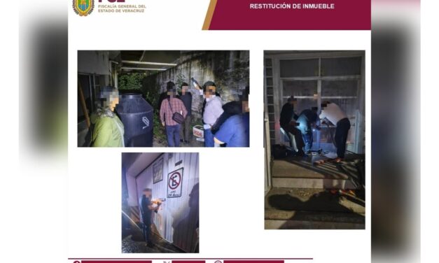 Restituyen inmueble a víctimas por caso relacionado con el denominado “cártel inmobiliario” en Xalapa