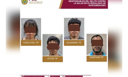 En Yanga se fortalece combate a la delincuencia: 4 personas imputadas por los delitos contra la salud