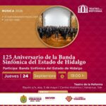 Concierto de la Banda Sinfónica del Estado de Hidalgo en el Teatro de la Reforma