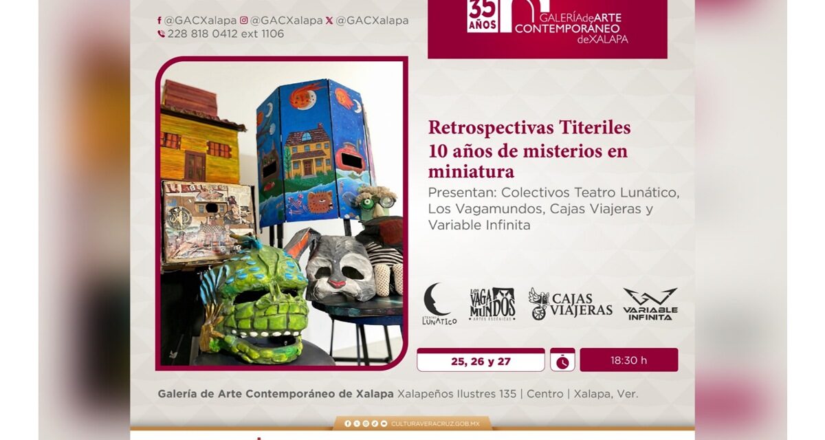 Vive la experiencia del teatro Lambe Lambe en la GACX