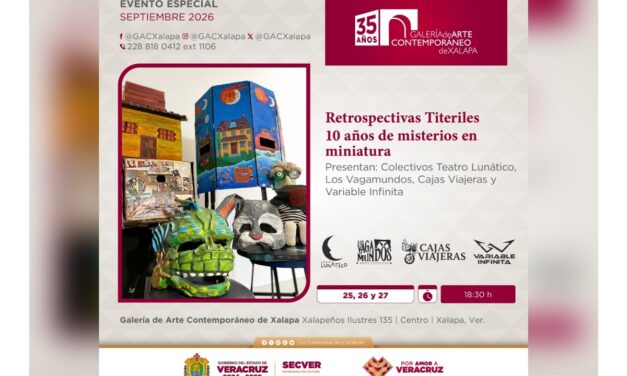 Vive la experiencia del teatro Lambe Lambe en la GACX