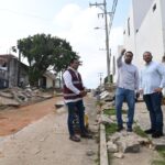 Obra histórica en Vistalmar separará por primera vez el drenaje sanitario del pluvial; Pedro Miguel Rosaldo supervisa trabajos