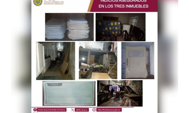 Tres cateos y aseguramiento de inmuebles fortalecen investigación por presunto ‘cártel inmobiliario’ en Veracruz