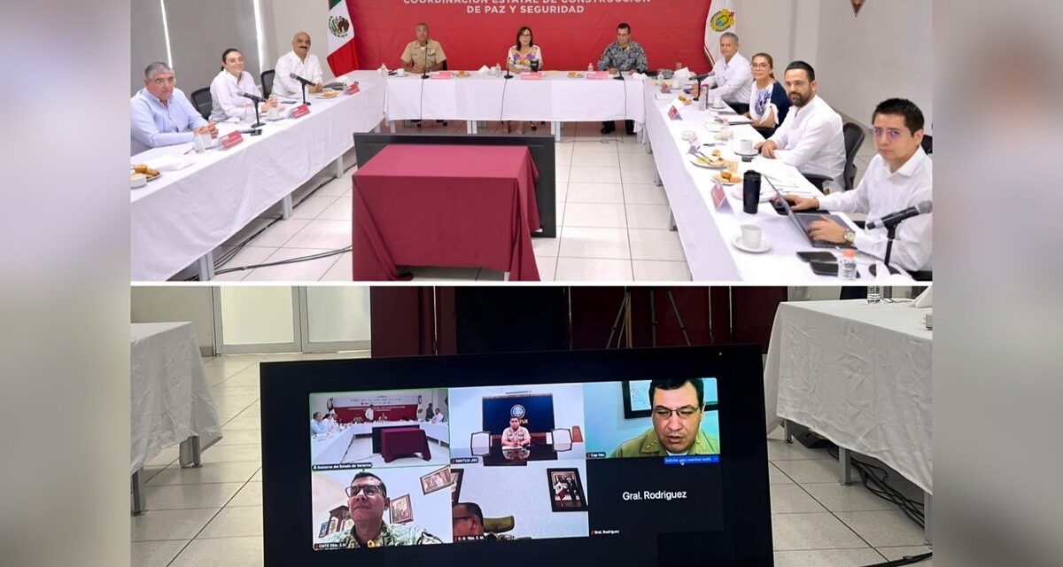 Refuerzan estrategias de combate a la inseguridad, delincuencia y prevención del delito en Veracruz
