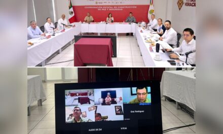 Refuerzan estrategias de combate a la inseguridad, delincuencia y prevención del delito en Veracruz