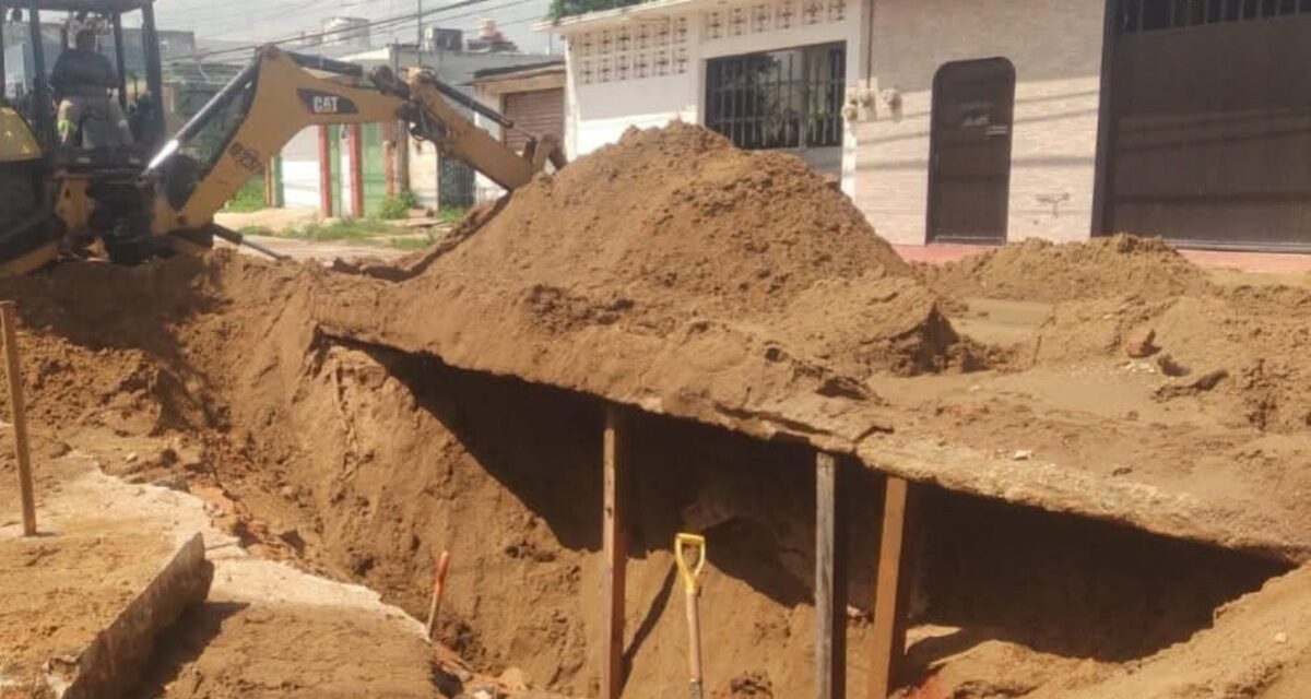 Rehabilita Ayuntamiento de Coatzacoalcos infraestructura sanitaria en la colonia Santa Isabel​