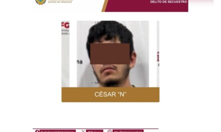 Acciones operativas de UECS: localiza con vida a una mujer y detiene a presunto secuestrador en Acayucan