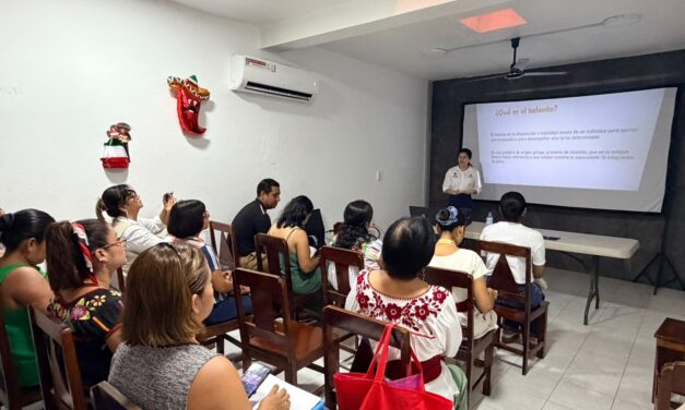 Impulsa SECTUR la capacitación turística y cultural en Papantla