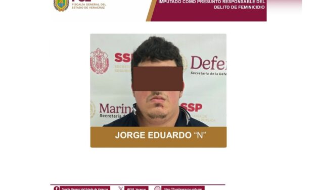 Prisión preventiva a presunto responsable de feminicidio en Veracruz