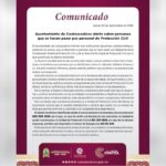 Ayuntamiento de Coatzacoalcos alerta sobre personas que se hacen pasar por personal de Protección Civil