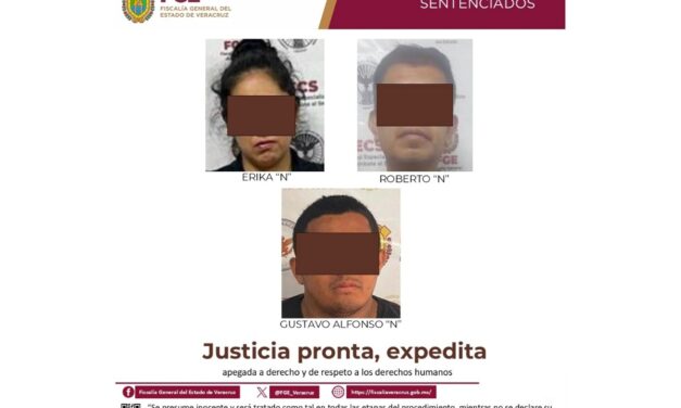 Sentencian a responsables de extorsión y secuestro en Veracruz y Xalapa
