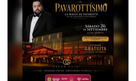 Llega Pavarottísimo al Teatro del Estado