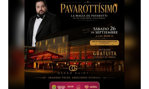 Llega Pavarottísimo al Teatro del Estado