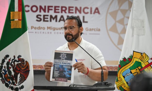 Refuerza Pedro Miguel Rosaldo convocatoria para incorporar nuevos policías municipales