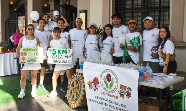 Salud y Xalapa convocan a más de 2 mil jóvenes en carrera por la donación