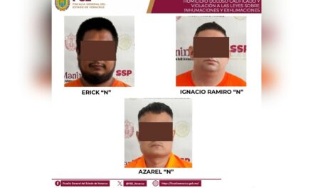 Vinculan a proceso a tres personas por presunto homicidio e inhumaciones clandestinas en Catemaco