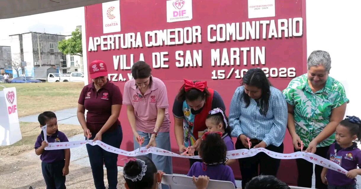 “Con esfuerzo y cariño, acercamos alimentación a más familias”: Sonia Marie inaugura séptimo Comedor Comunitario