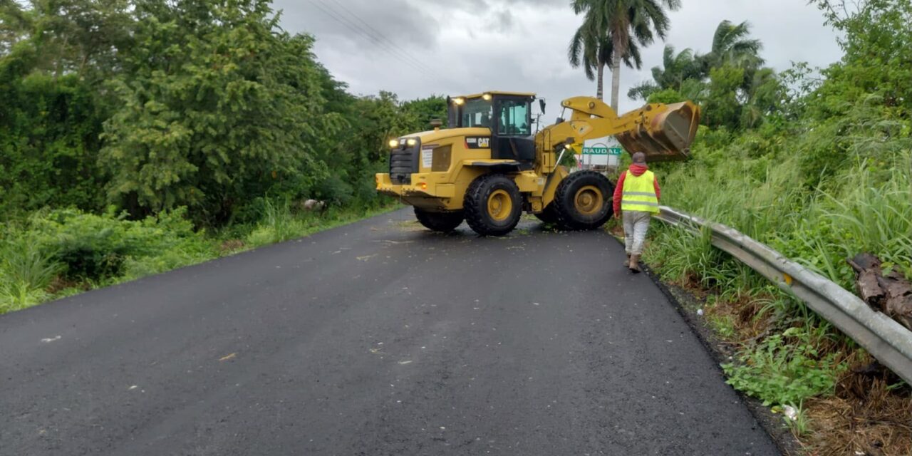 Opera con normalidad la red carretera federal en Veracruz tras intensas lluvias