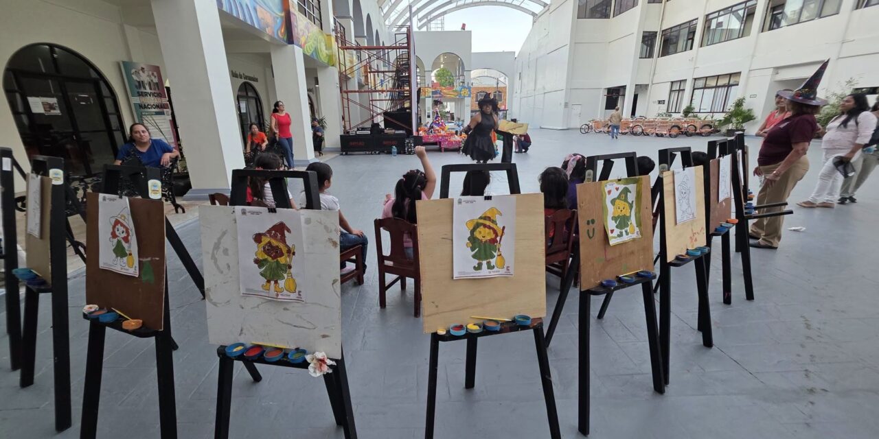 Fomentan la lectura y la expresión artística en la niñez con el taller “Pinta tu cuento” en Coatzacoalcos