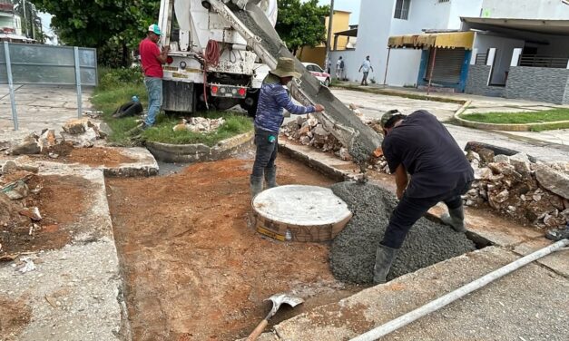 Avanza Ayuntamiento de Coatzacoalcos en la mejora de la infraestructura vial urbana