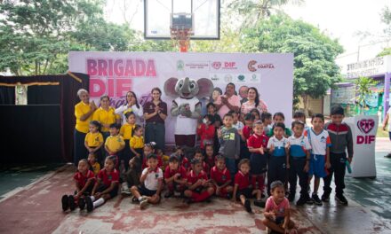 DIF Coatzacoalcos acerca servicios gratuitos a La Noria con su décima brigada