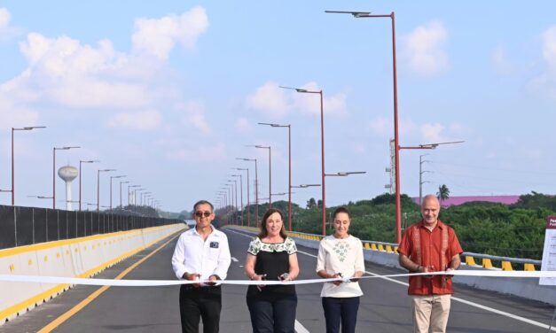Cumple Gobierno de México compromiso de campaña con nuevo acceso al Puerto de Veracruz