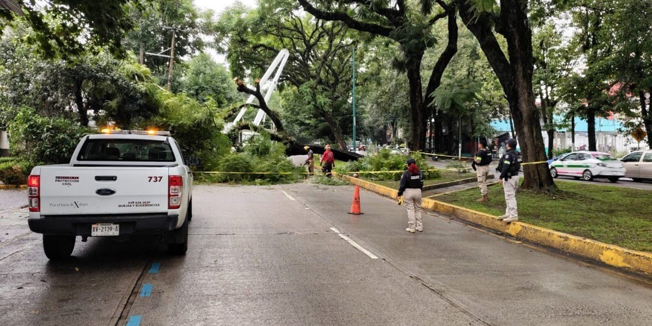 Persisten lluvias; SPC mantiene vigilancia en municipios veracruzanos