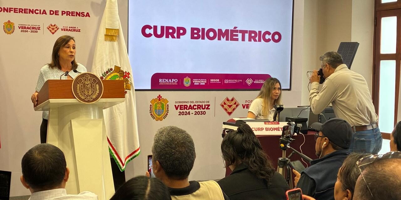 Para hacer frente en digitalización y CURP Biométrico, ahora Veracruz cuenta con 45 nuevos equipos