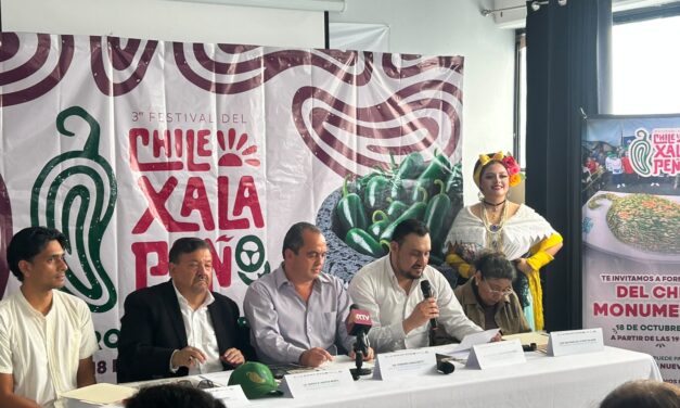 Tercer Festival del ‘Chile Xalapeño’ busca reactivar economía en la capital, esperan más 18 mil visitantes