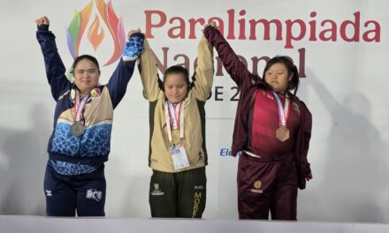 Gran jornada de medallas para Veracruz en la Paralimpiada Nacional